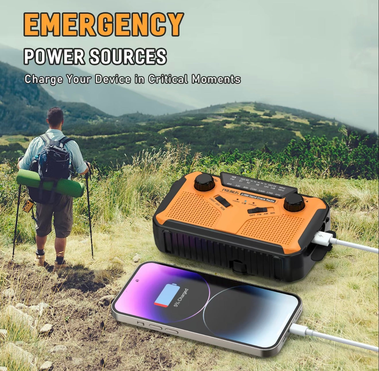 Radio de Emergencia StormGuard: Tu Compañero Esencial de Supervivencia