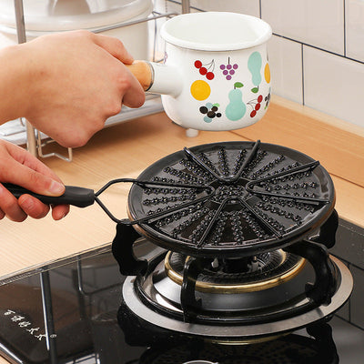 Japanese Style Enamel Thermal Conductivity Plate for Gas Stoves
