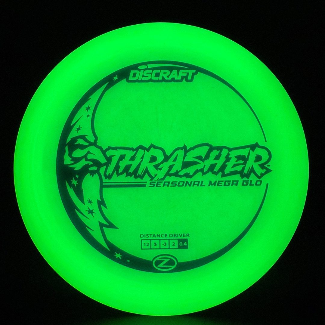 Mega Glo Thrasher - Disque de Golf de Nuit Saisonnière