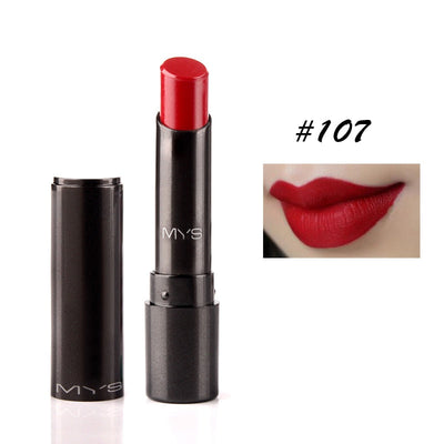 MYS Brand Beauty Matte Lipstick - Long Lasting Red Tint