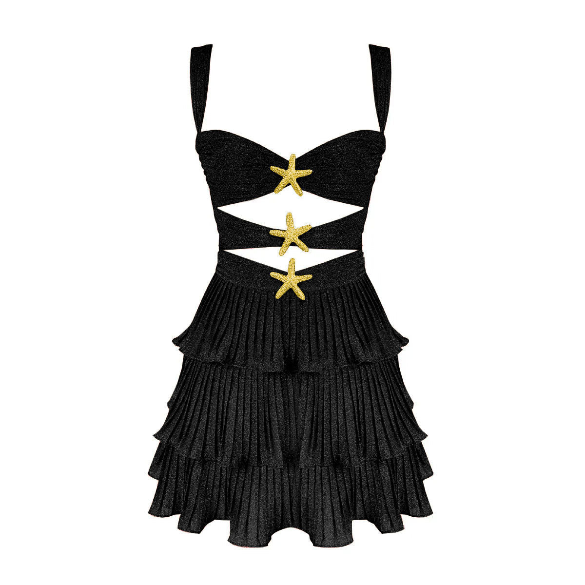 A-shaped cake skirt one-piece beach set sexy one-piece - Korvel
