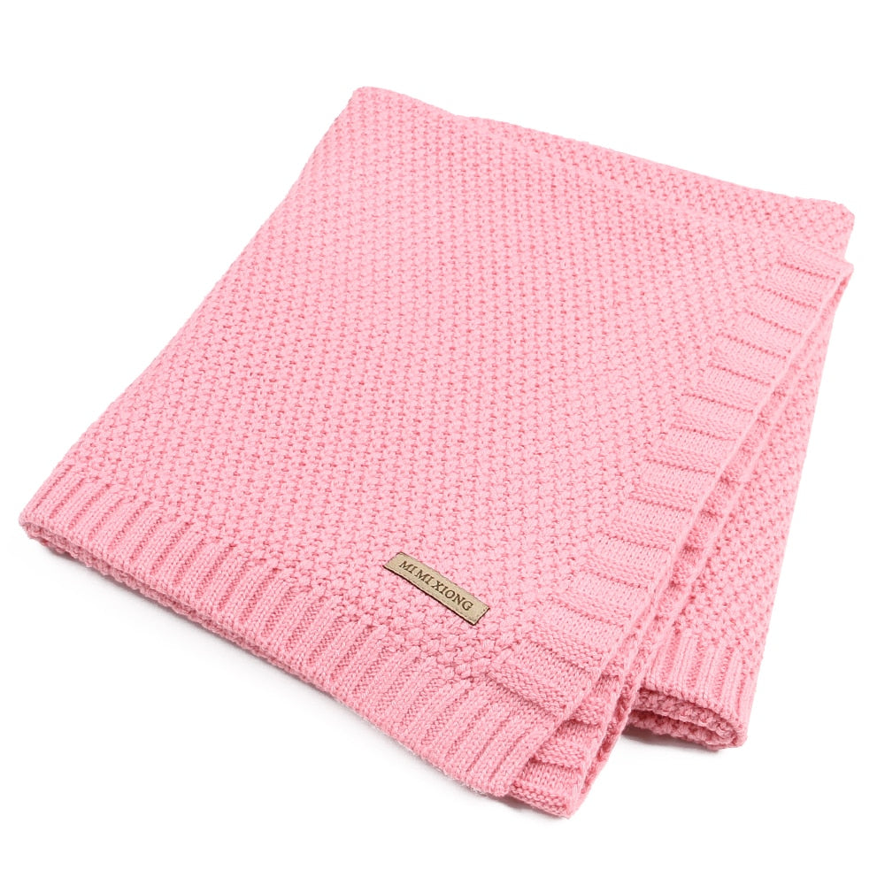 Premium Knitted Baby Swaddle Blanket - Super Soft & Cozy