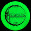 Mega Glo Cigarra - Controlador de Disco de Golf Premium