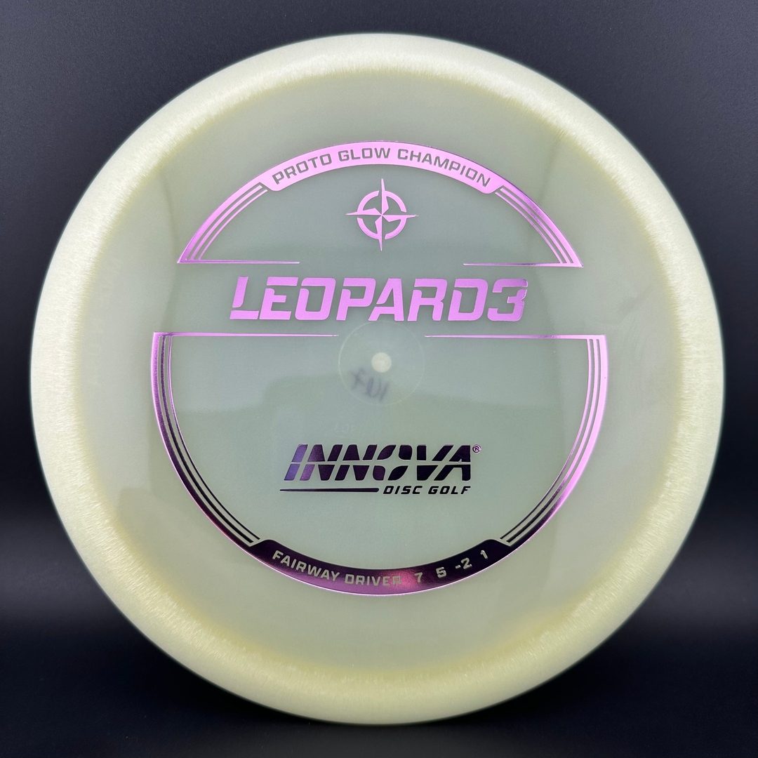 Proto Glow Champion Leopard3 Disque de Golf