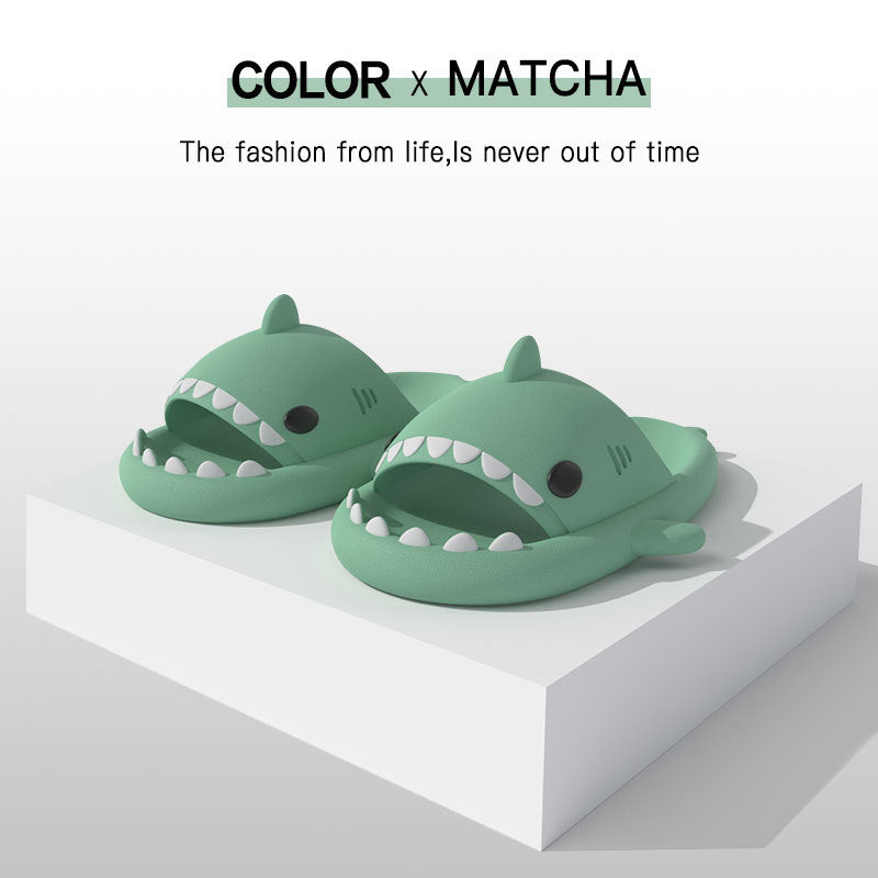 Chanclas de Verano con Diseño de Tiburón para Hombres y Mujeres