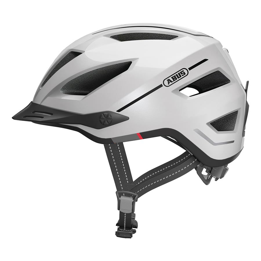 Casco Abus Pedelec 2.0 - Blanco Perla, Talla L (56-62cm)