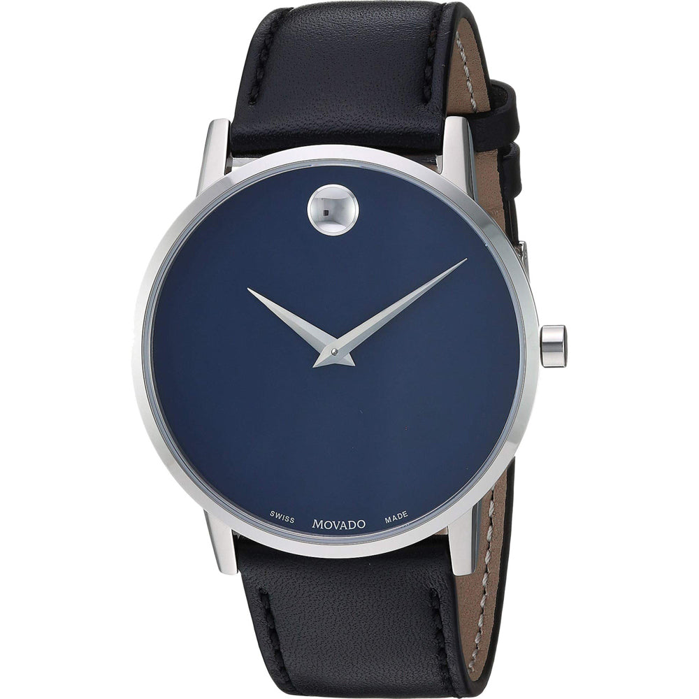 Movado Men's Museum Watch - Elegant Blue Dial