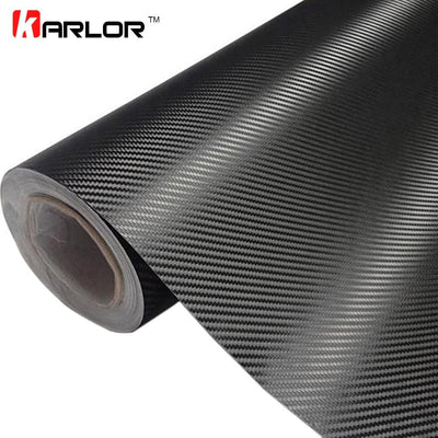 3D Carbon Fiber Vinyl Car Wrap Sheet - Premium Quality