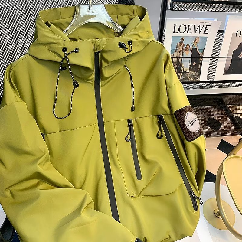 Veste softshell imperméable et coupe-vent pour homme