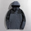 Veste Shell Trois-en-Un Haute Imperméable pour Hommes