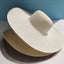Light Board 14CM Big Brim Straw Hat for Women