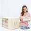 2Pcs Large Capacity Clothes Storage Bag with Clear Window