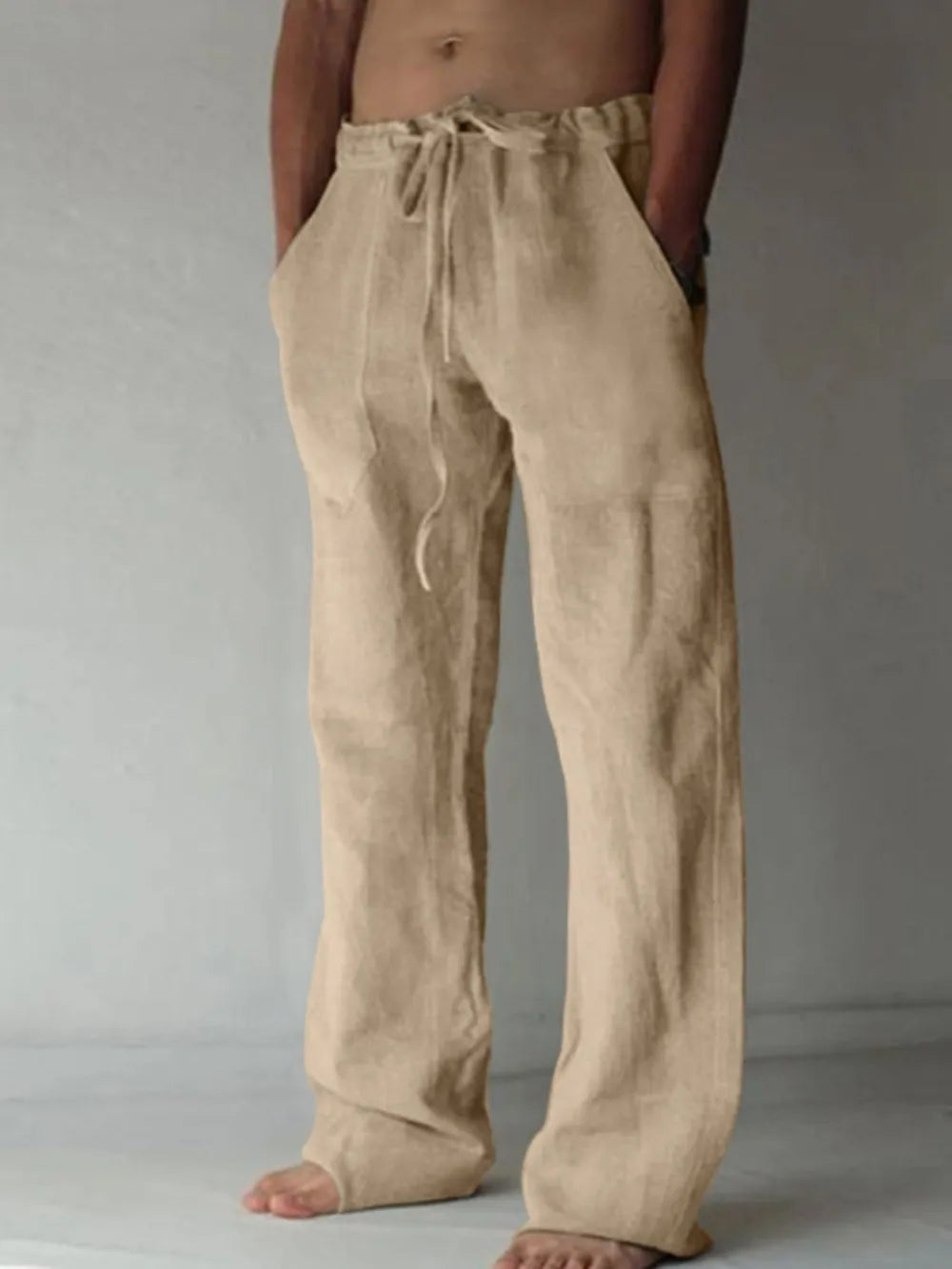 Men's Plus Size Drawstring Loose Fit Joggers