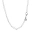 Chaîne en Papier Clip en Or Blanc 14k - Design Élégant