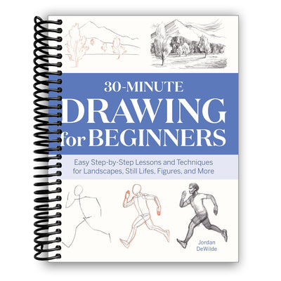 Quick & Easy Drawing for Beginners: Step-by-Step Techniques for Captivating Art (Spiral Bound) - Korvel