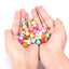 30-Piece Candy Color Hair Clip Set for Girls