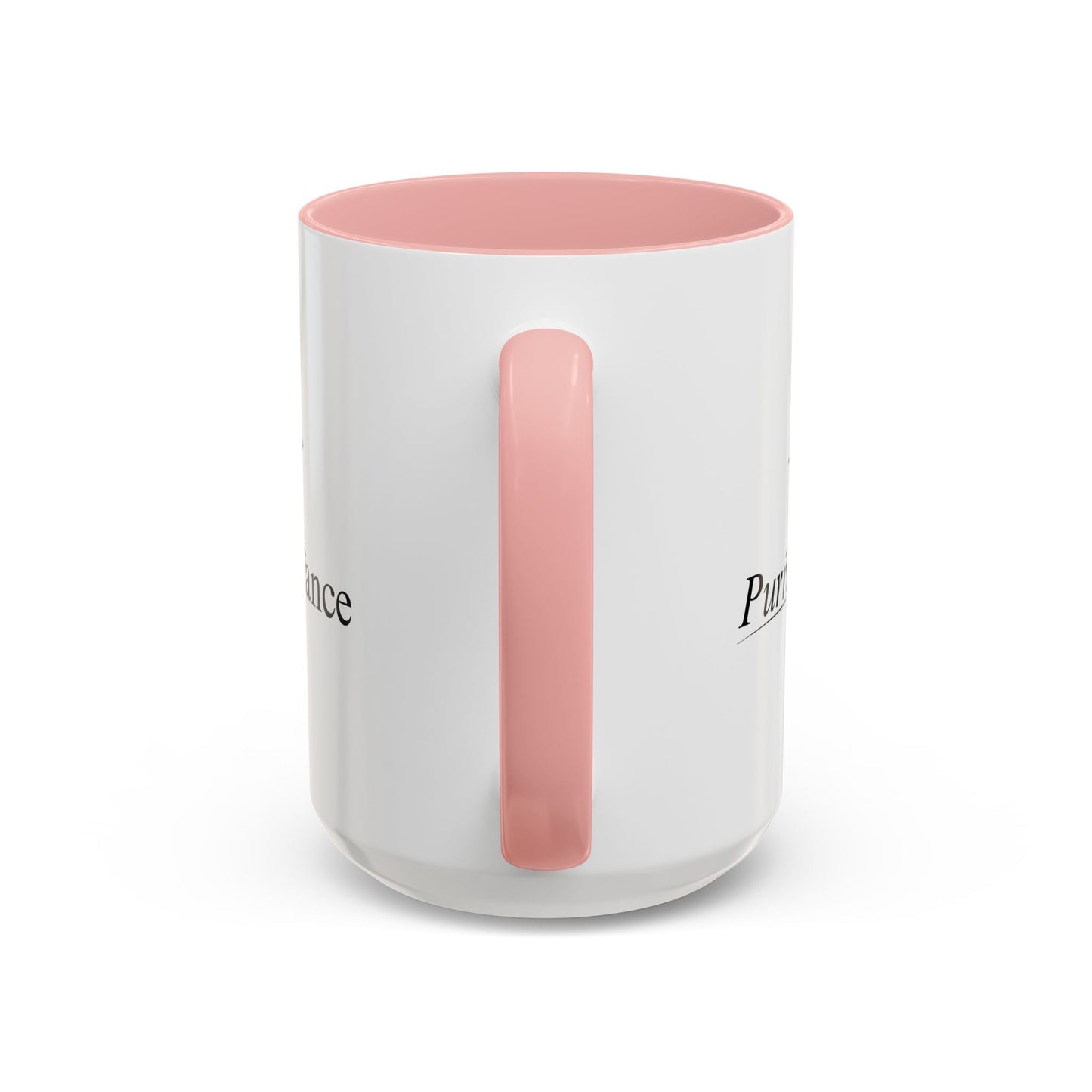 Purrseverance Accent Coffee Mug - Stylish & Functional
