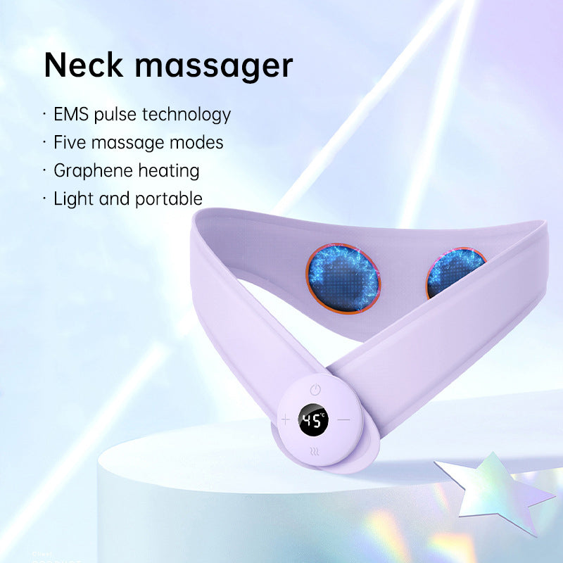 Portable Neck Massager with Heat for Relaxation