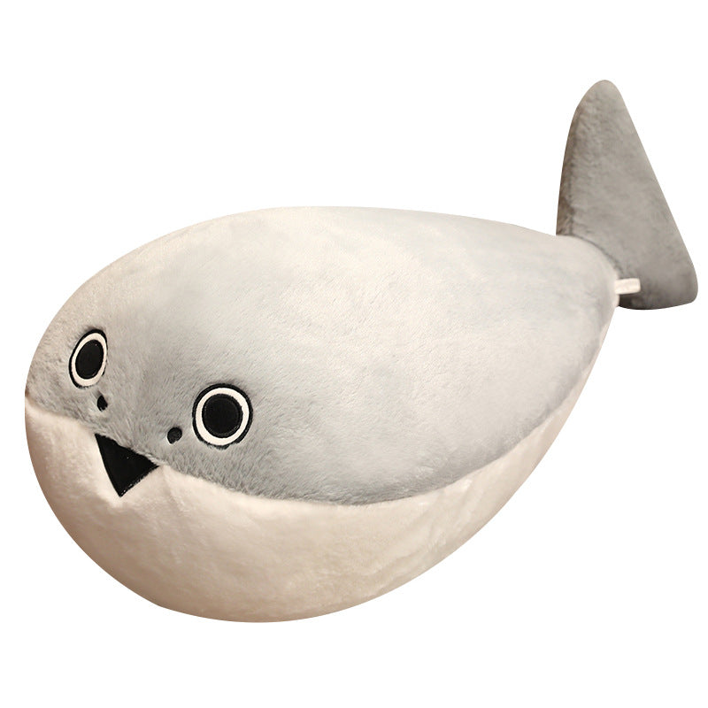 Plush Turtle Doll with Long Hair - Cute and Cuddly
