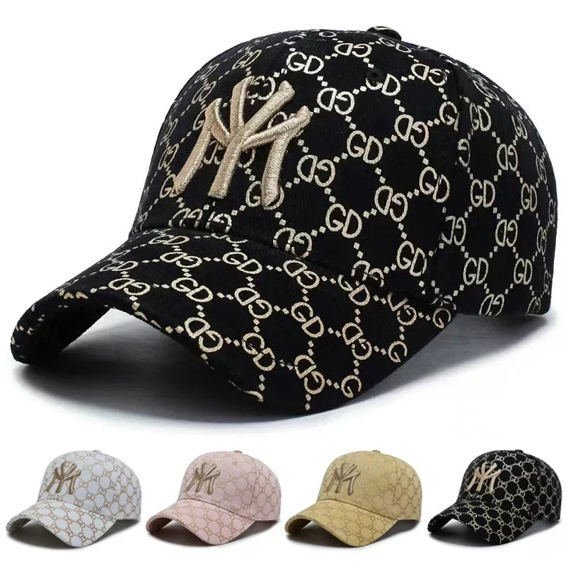 Premium Cotton Embroidered Baseball Cap for All Seasons