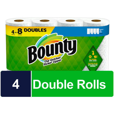 Essuie-tout Bounty Select A Size - 4 Rouleaux Doubles