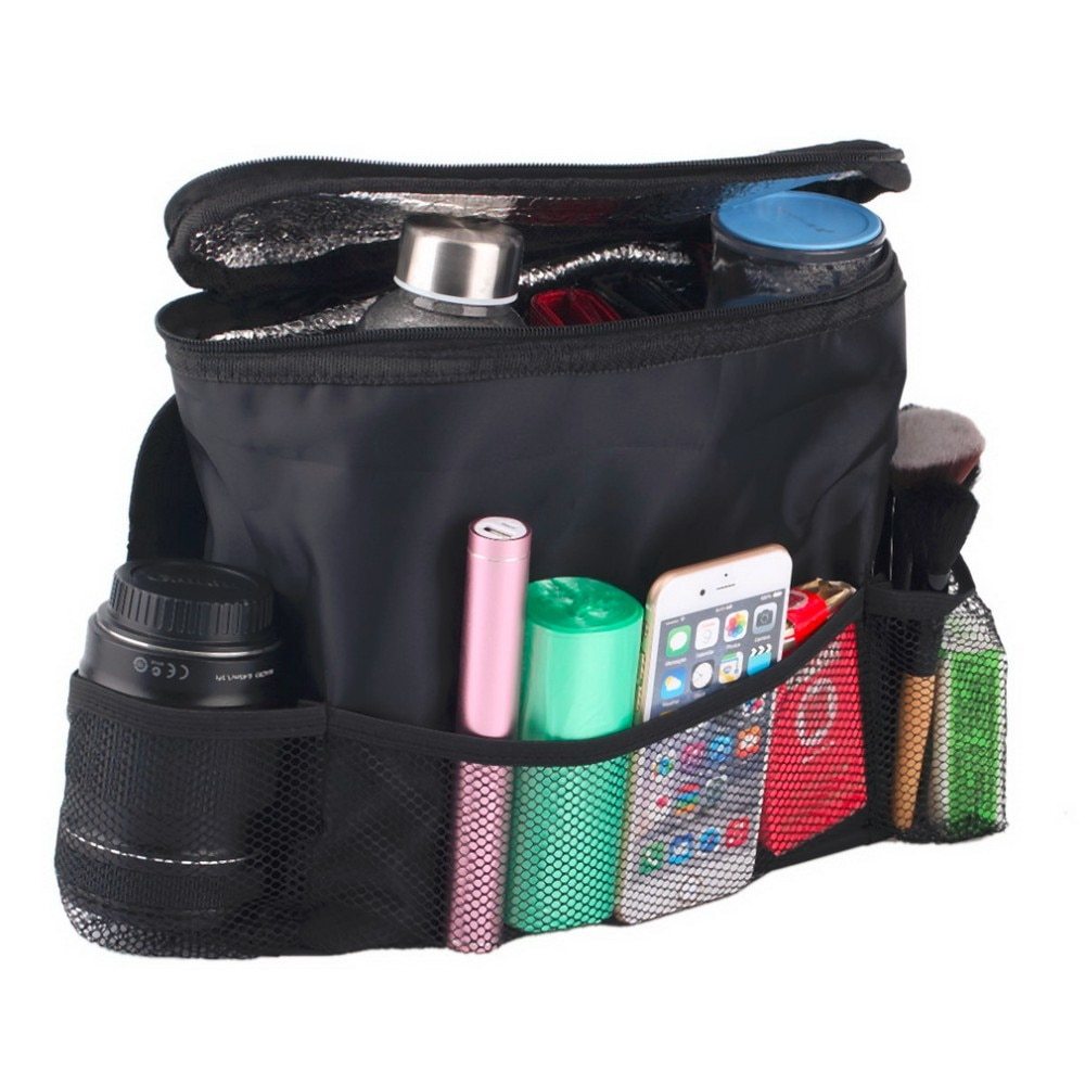 Organisateur de dossier de siège de voiture universel - Solution de rangement multi-poches