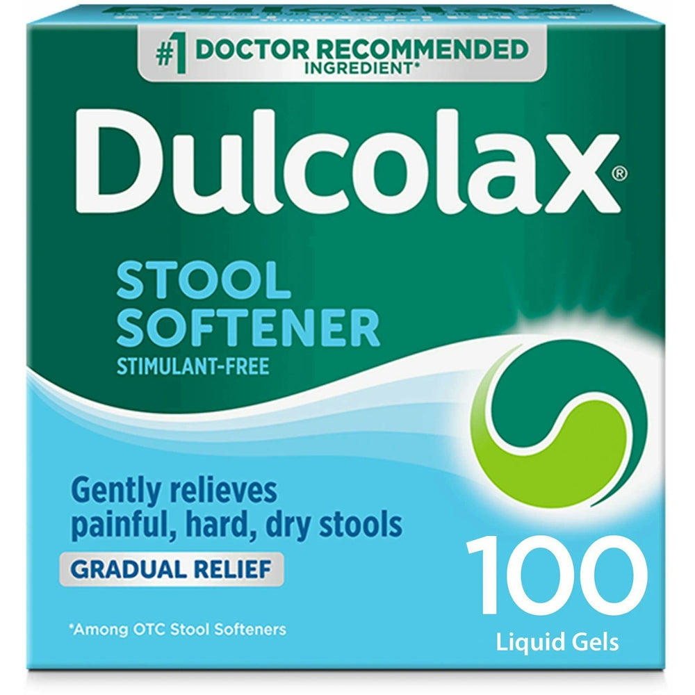 Dulcolax Gel Líquido Suavizante de Heces, 100 Mg