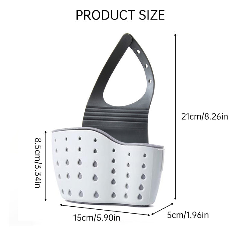 Multi-Functional Kitchen Sink Drainer Organizer