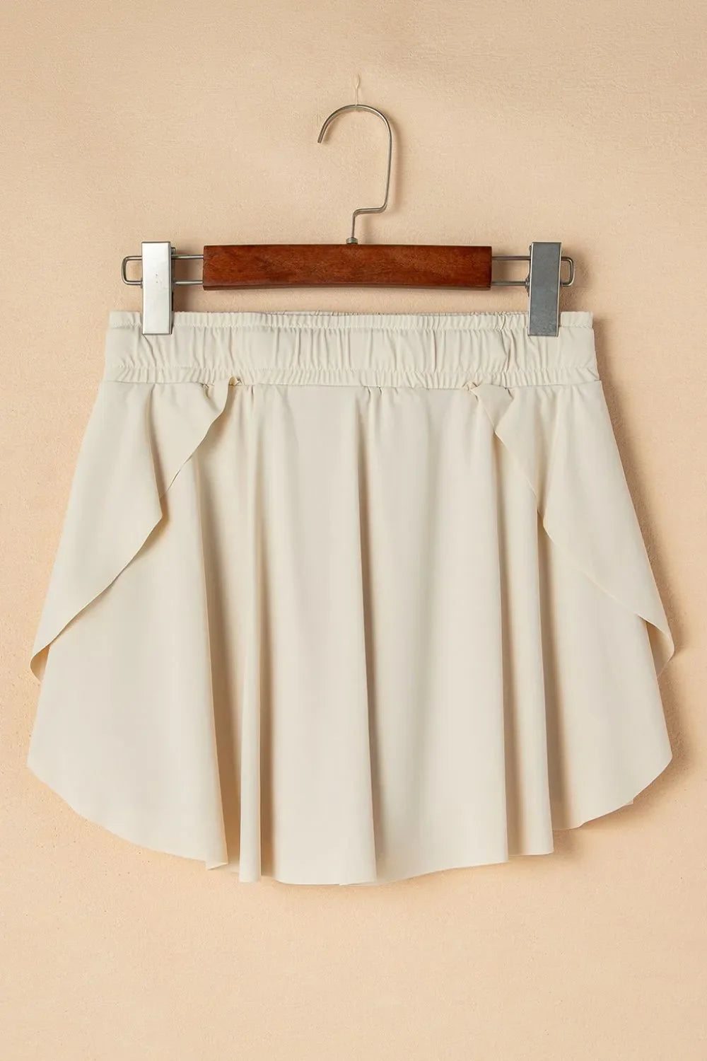Skorts Activos Forrados de Cintura Alta con Cordón
