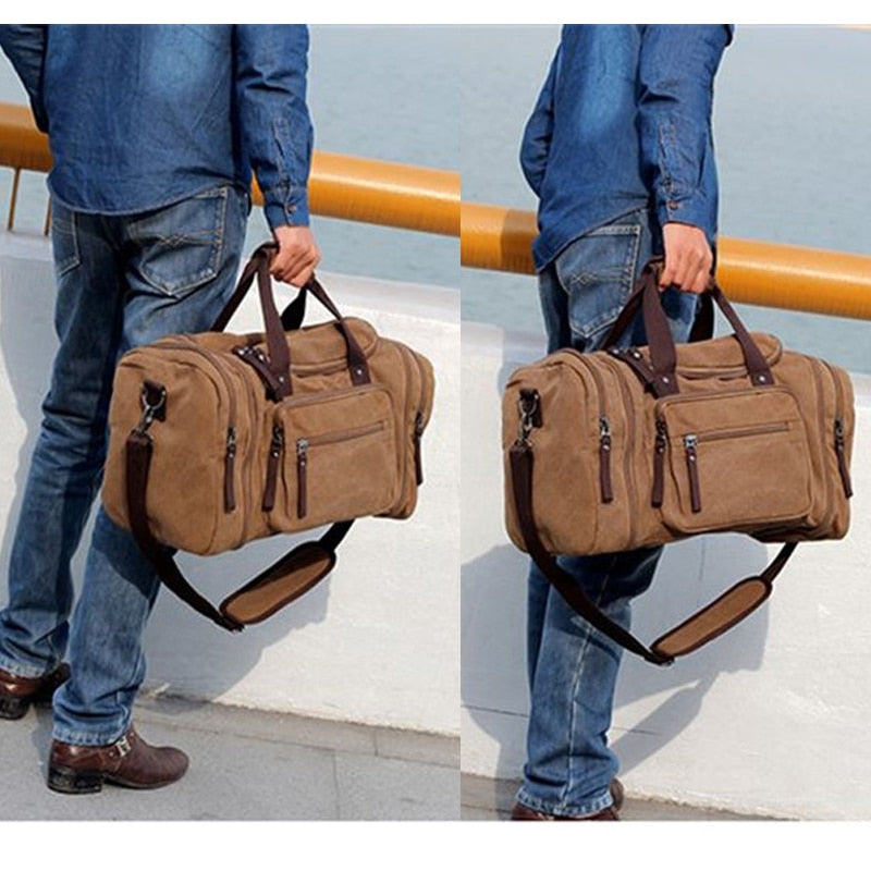 Sac de Voyage en Toile Premium