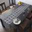 Elegant Faux Seal Pattern Table Runner