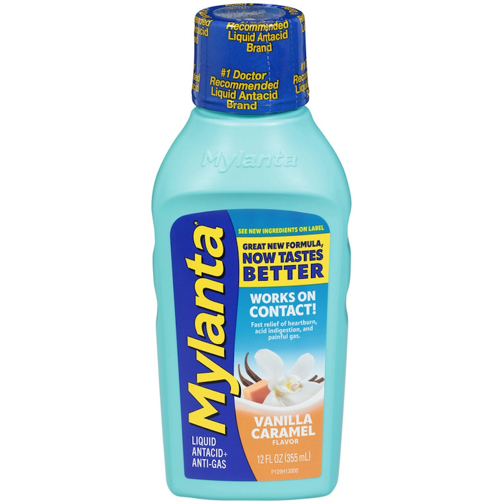 Mylanta Liquid 355ml - Vanilla Caramel Flavor