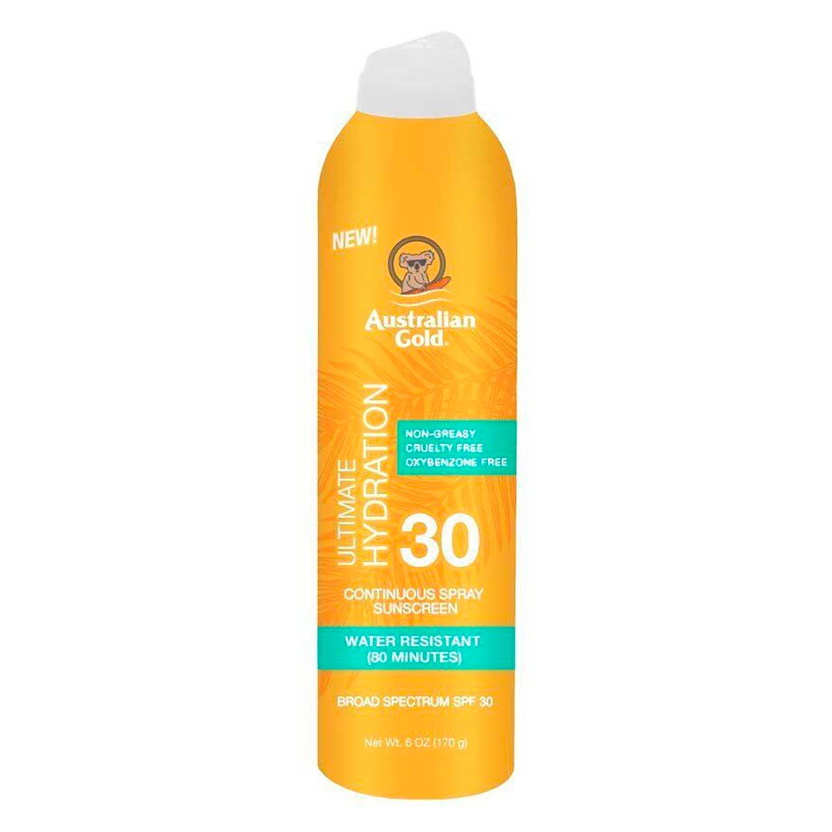 Australian Gold Ultimate Hydration SPF 30 Continuous Spray Sunscreen 6 Oz