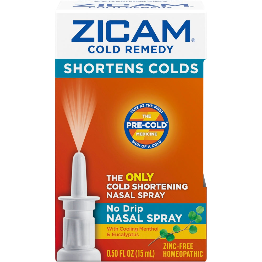 Zicam No Drip Nasal Spray, 0.50 Fl Oz (15 Ml)