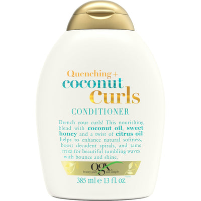 OGX Quenching + Coconut Curls Conditioner, 13 Fl Oz