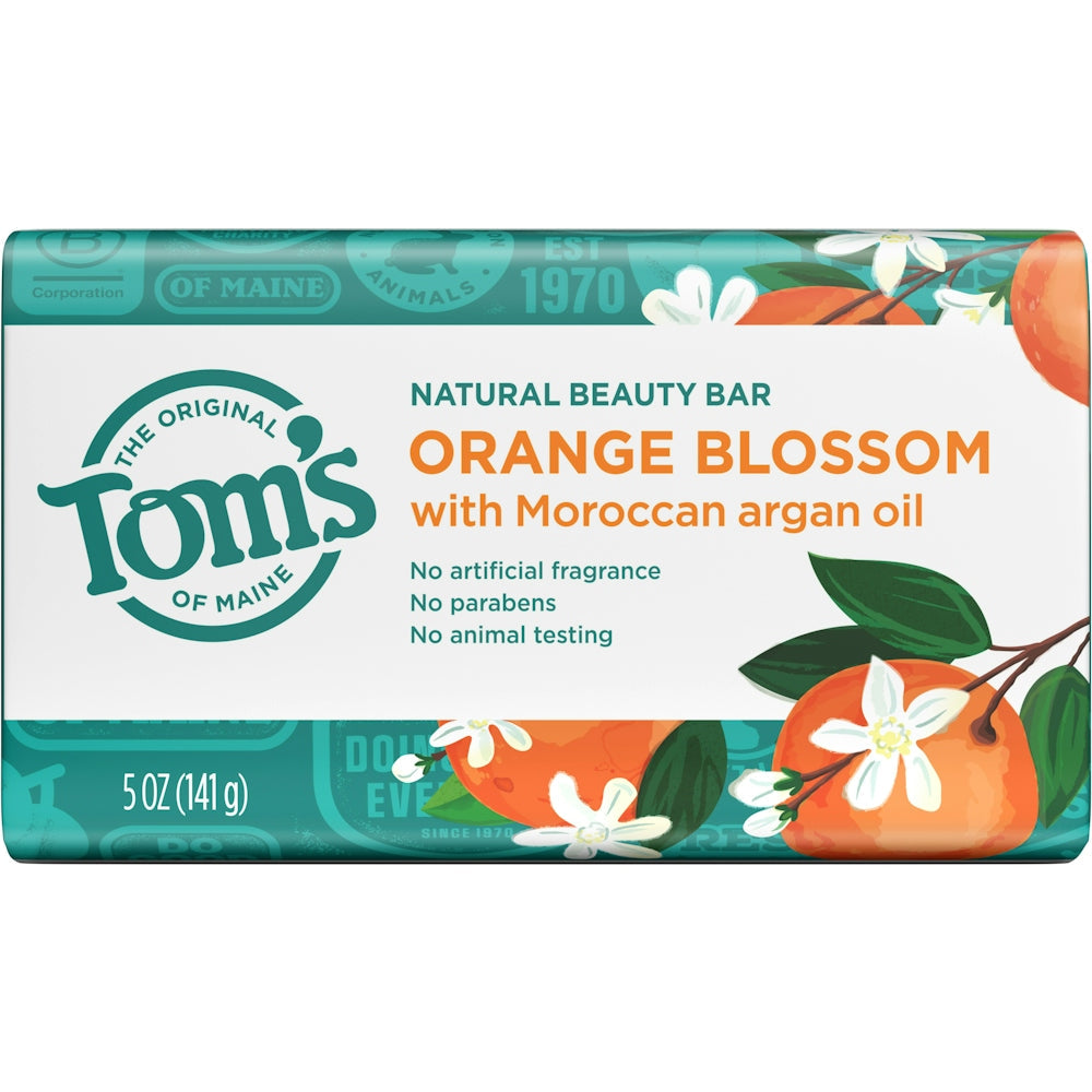 Jabón de Belleza Natural Tom's of Maine - Flor de Naranja 5 Oz