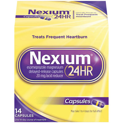 Nexium 24HR Acid Reducer Capsules for Heartburn Relief