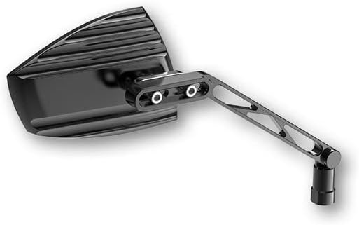 Miroir Wave Highsider 301-4901 - Noir/Argent