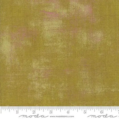 312 Amarillo Husk Moda Grunge Fat Quarter - Tela de Algodón Premium