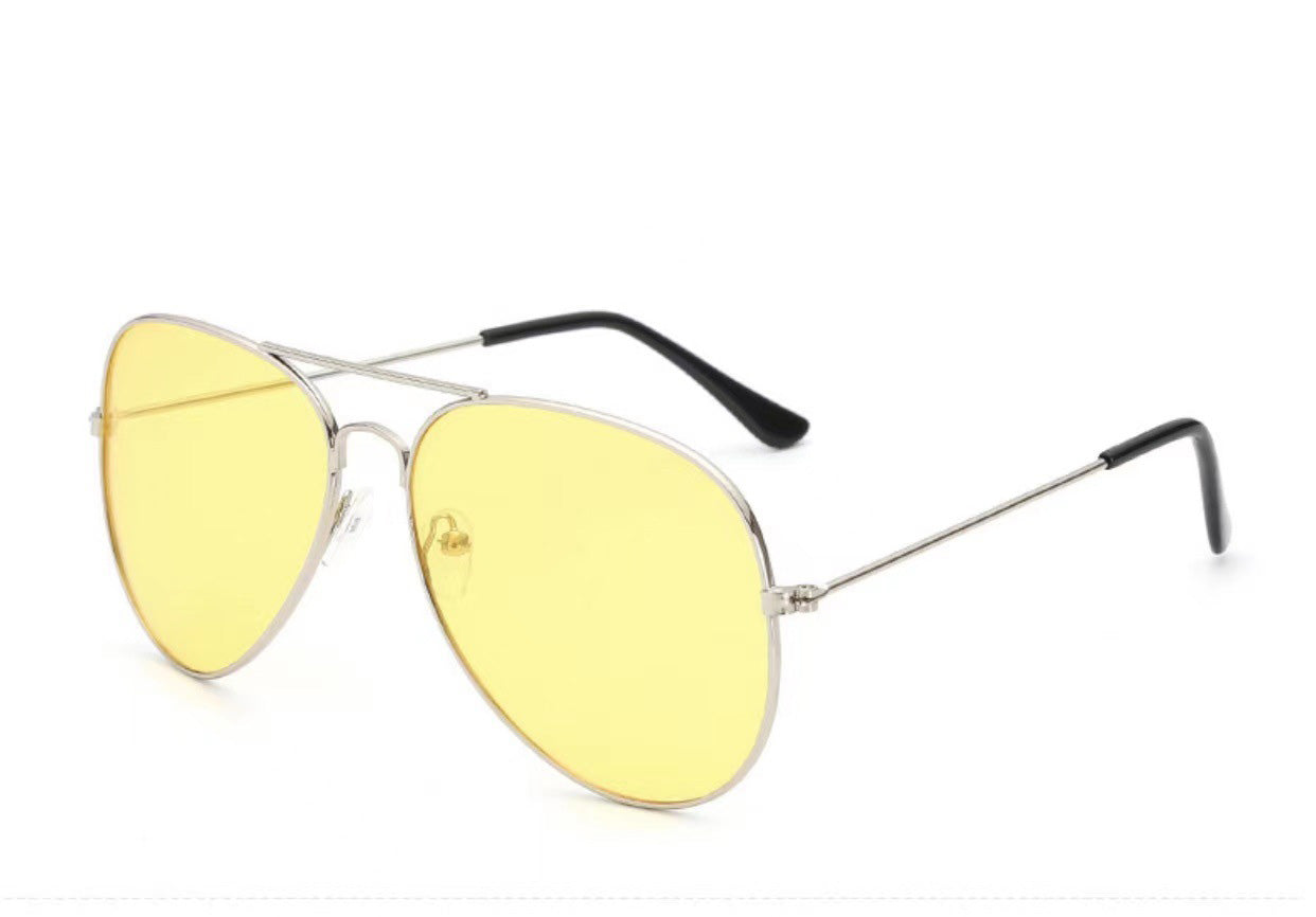 Sunglasses Colorful Toad Glasses Pilot Men And Women Models 3025 Color Film Reflective Sunglasses - Korvel