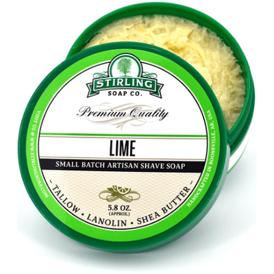 Collection de rasage Lime de Stirling Soap Co.