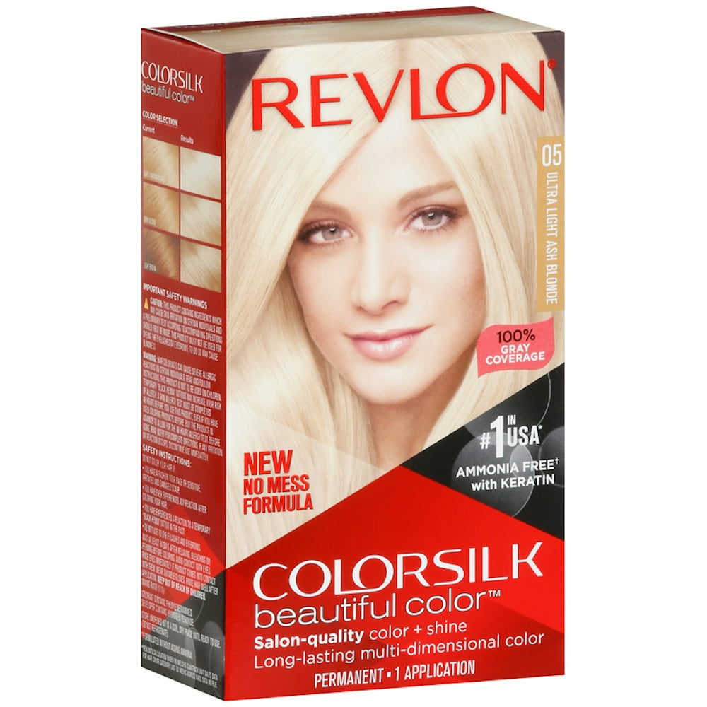 Revlon ColorSilk Beautiful Color – Blond Cendré Ultra Clair (05)