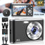 DC306 digital high-definition camera front and rear dual camera autofocus entry-level student card machine - Korvel