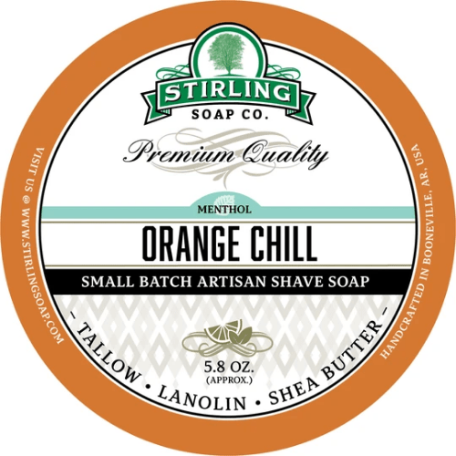 Colección de Afeitado Orange Chill de Stirling Soap Co.