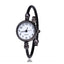 Montre à quartz élégante pour femmes avec design de bracelet ouvert