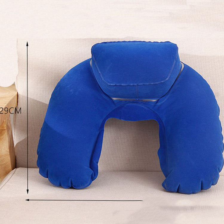 Inflatable Two-in-One Travel Pillow Set