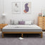 Queen Size Wood Platform Bed Frame,No Box Spring Needed,Strong Wood Slat Support, Easy Assembly - Korvel