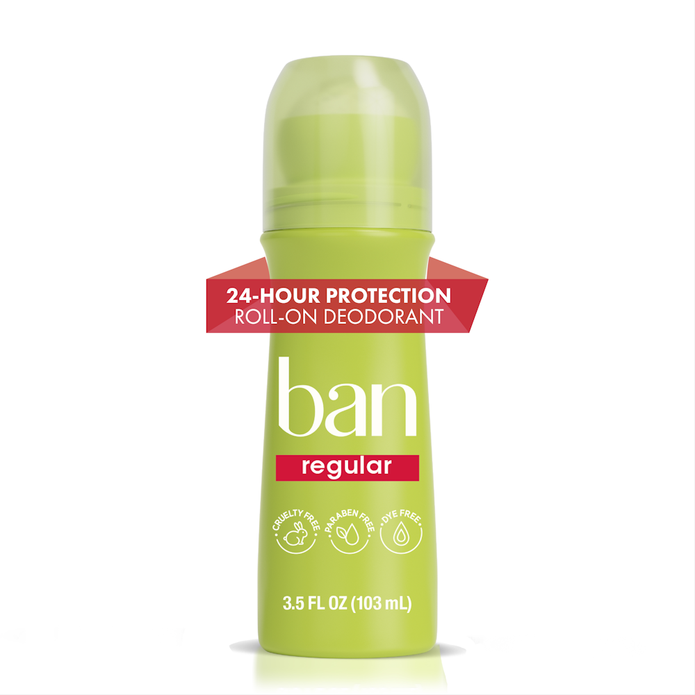 Déodorant Antitranspirant Roll-On Invisible Ban 3,5 oz