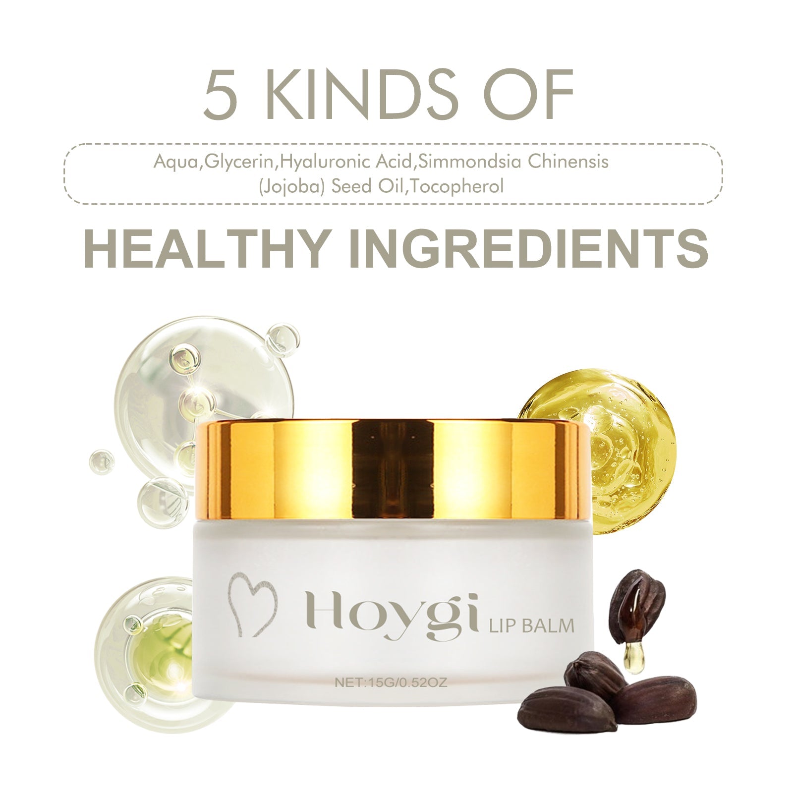 Lip Balm, Fade Lip Lines Anti Cracking And Peeling Hydrating Plentiful Water Embellish Lip Care - Korvel