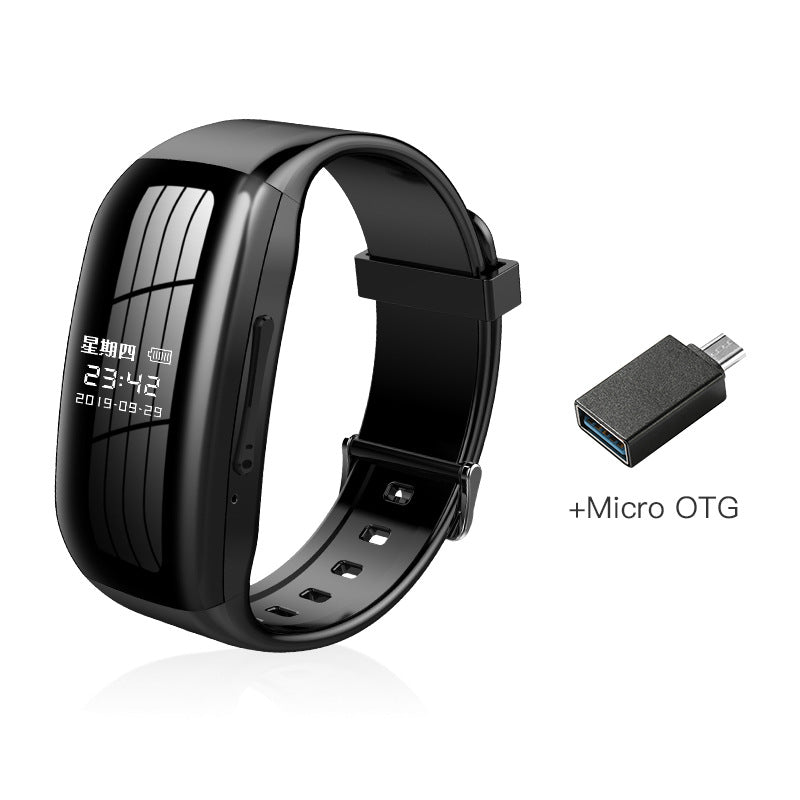D5 One Touch Recording Pen Working Intelligent HD Noise Reduction Recording Bracelet - Korvel